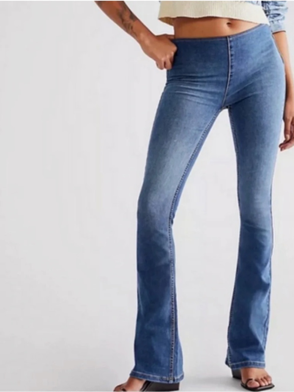 Free People Jenny Bootcut Pull On Jeans - 26